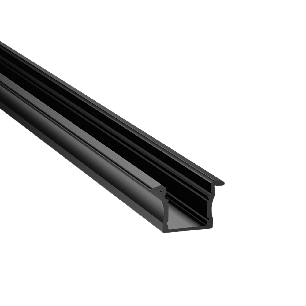 PERFIL LINEAL ALUMINIO LL-2515B NEGRO