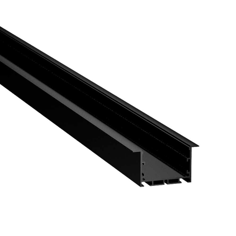 PERFIL LINEAL ALUMINIO LL-5035B 65*35MM NEGRO