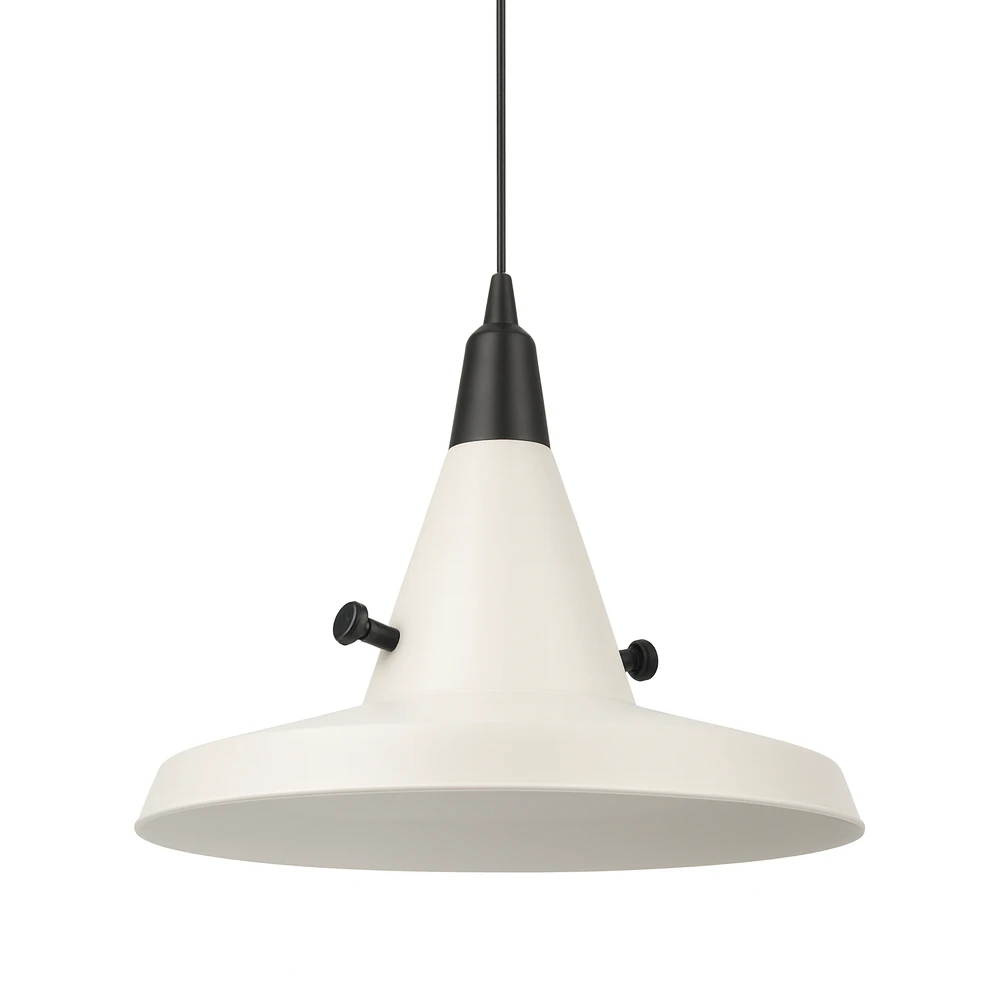 COLGANTE NORDICO LL-83263/1 W+BK 33*104CM