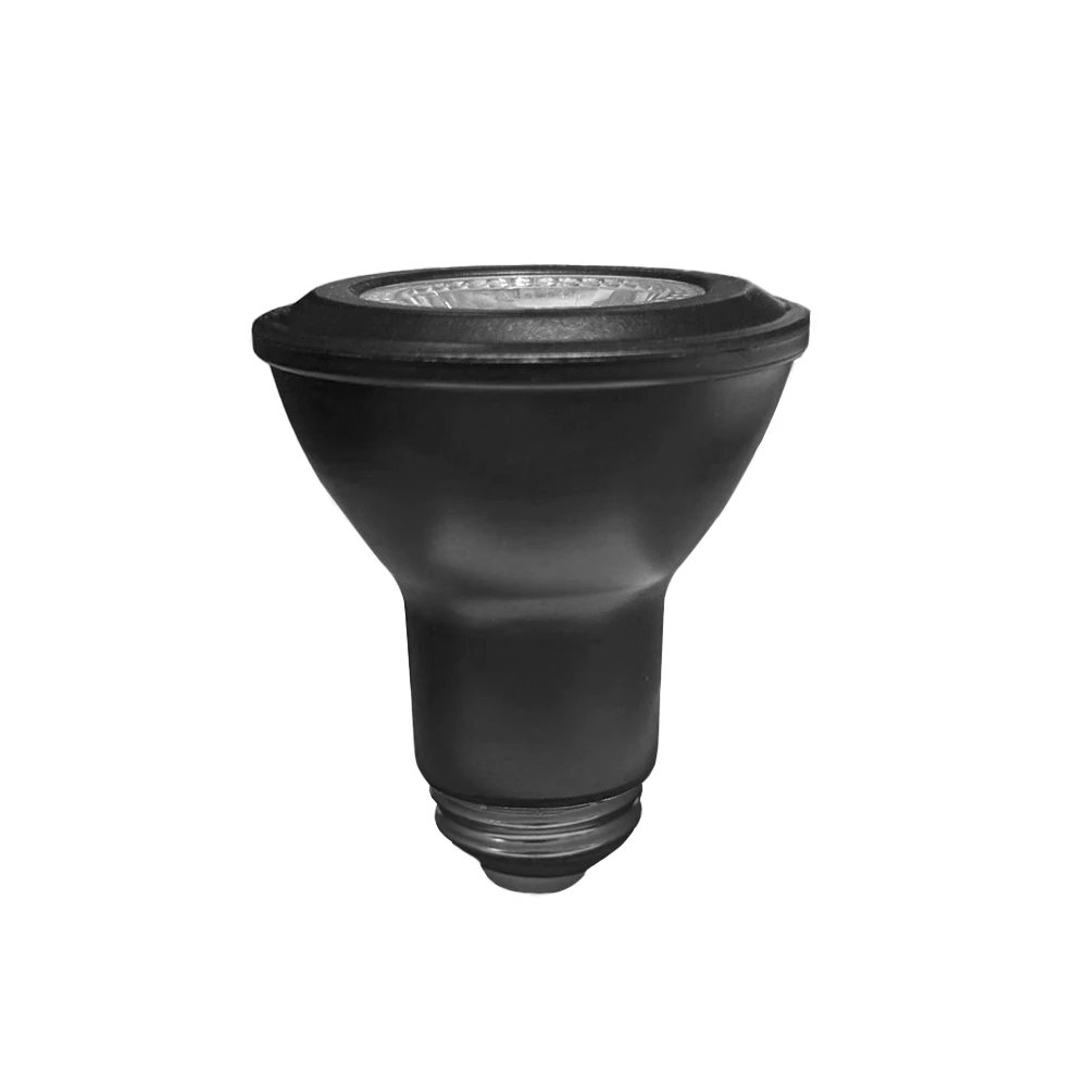 LAMPARA PAR20 2835SMD E27 7W 6500K NEGRO