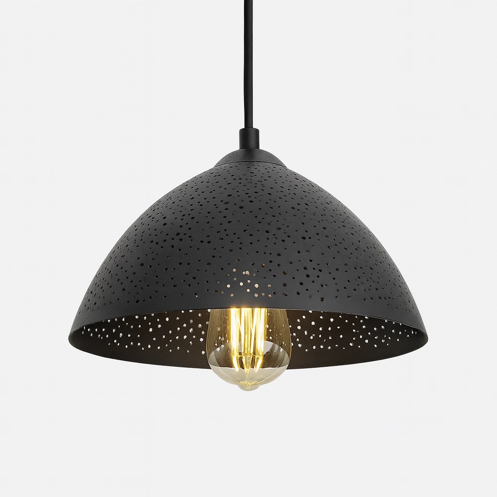 COLGANTE RETRO LL-83125/1M NEGRO