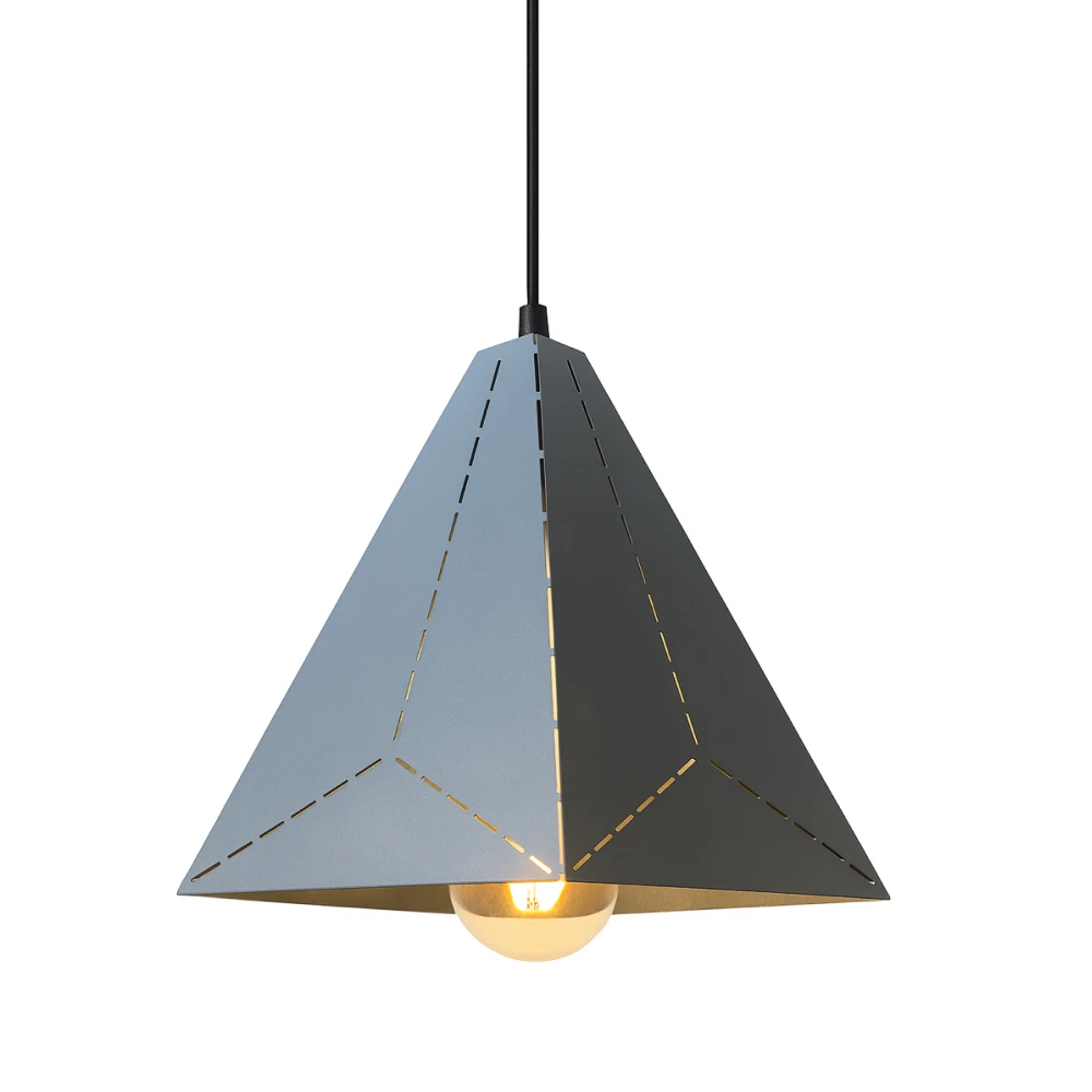 COLGANTE MINIMALISTA LL-3204/1 GRAFITO 22*22*105CM