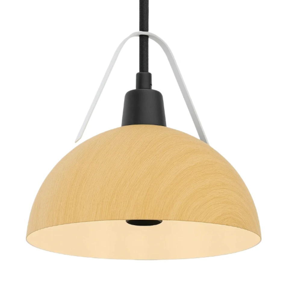 COLGANTE RETRO LL83166/1A SIMIL MADERA +GR