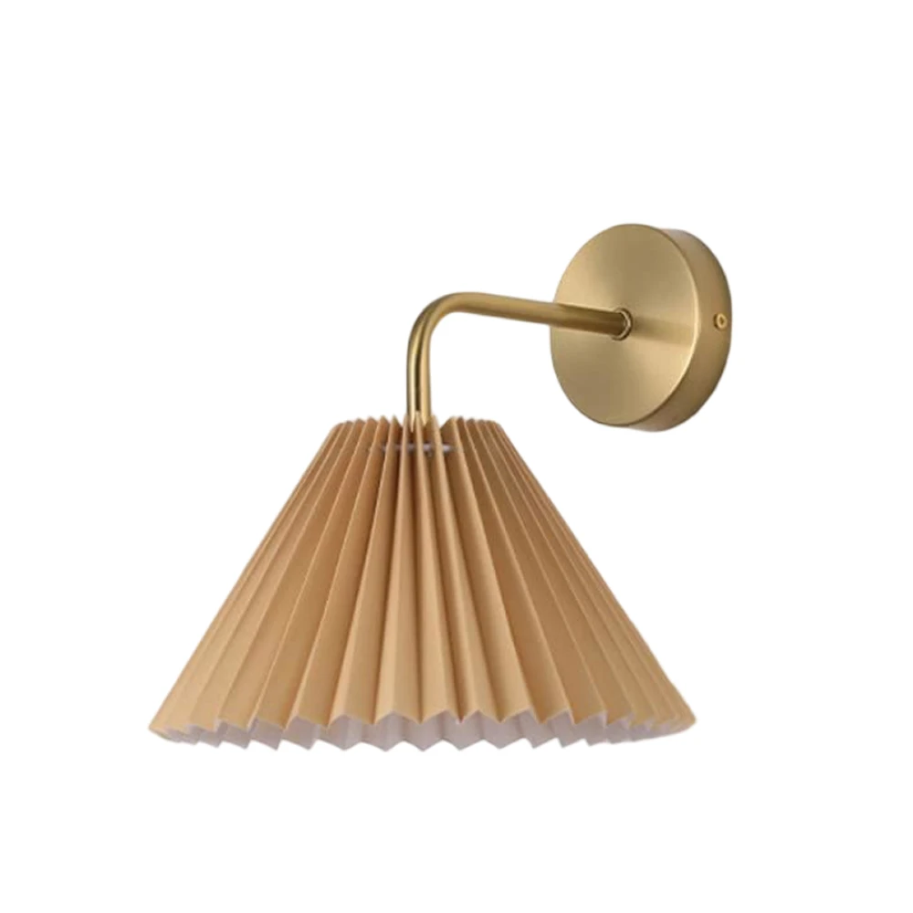 APLIQUE D/PARED INT/DECOR. 1*E27 KJBD-515 GD+BEIGE