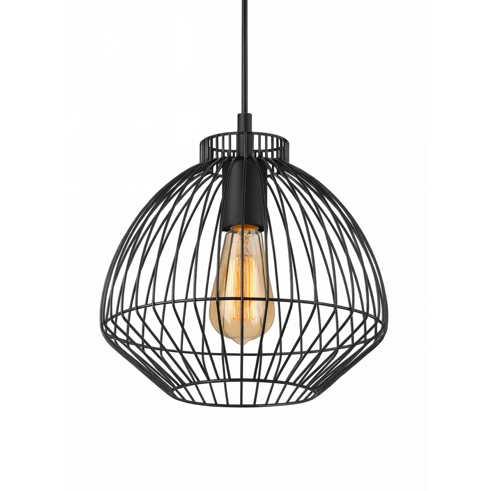 COLGANTE LL-4026/1 BK 1*E27